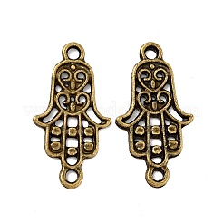 Tibetischer Stil Legierung Verbinder/Normale Links&nbsp;TIBE-T011-112AB-FF