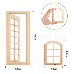 1 Set Mini-Türdisplay-Dekoration&nbsp;DIY-FH0005-07
