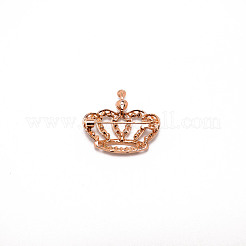Kristall-Strass-Kronenbrosche&nbsp;JEWB-WH0022-30