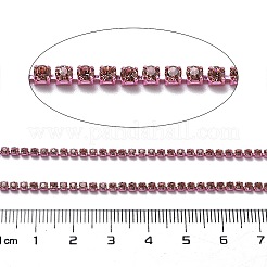 Cadena de copa de vidrio con rhinestone de hierro&nbsp;CH-U001-01L