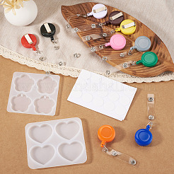 2 Stück 2 Stile DIY Anhänger Silikonformen&nbsp;DIY-TA0015-24