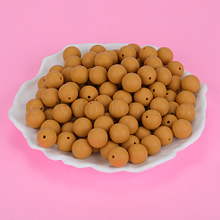Perles focales rondes en silicone&nbsp;SI-JX0046A-36