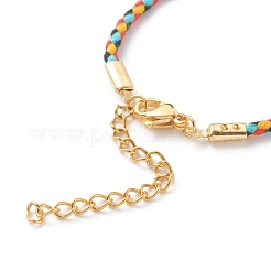 Fabrication de bracelets en fil de coton&nbsp;AJEW-JB00944