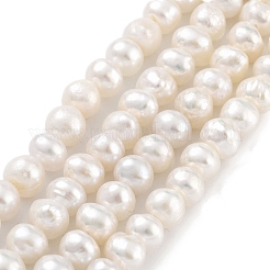 Fili di perle di perle d'acqua dolce coltivate naturali&nbsp;PEAR-C003-13D