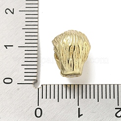 Messing Micro Pavé Kamelie Zirkonia Perlen&nbsp;ZIRC-P119-08G