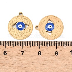 304 Edelstahl-Emaille-Anhänger&nbsp;STAS-Z190-09G-05