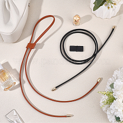 2 Stück 2 Farben PU-Leder Kordelzug für Bucket Bag&nbsp;DIY-CL0001-47