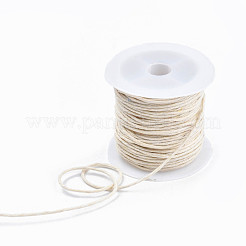 Cordons de fil de coton ciré&nbsp;YC-R003-1.0mm-10m-102