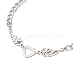 201 Edelstahl-Gliederarmbänder&nbsp;BJEW-JB12936