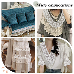 Bordure en dentelle élastique en coton&nbsp;OCOR-GF0002-15