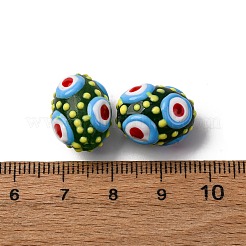 Perle di vetro smaltato&nbsp;GLAA-C038-01F