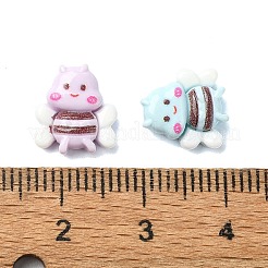 Cabochon decoden in resina opaca color macaron&nbsp;CRES-Q221-02G