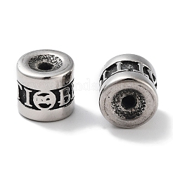 304 Edelstahlperlen&nbsp;STAS-M057-27AS