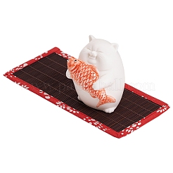 Räuchergefäße mit Katzen- und Fischmotiven&nbsp;PW-WG051BB-01