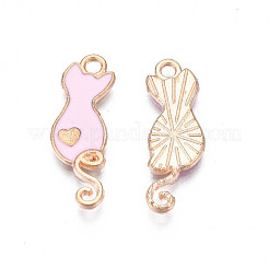 Pendentifs d'émail en alliage&nbsp;ENAM-S115-144D