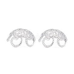 Tappi di perline fantasia in ottone&nbsp;X-KK-O131-25S