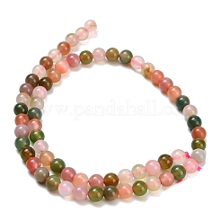 Chapelets de perles d'agate naturelle&nbsp;G-F814-A02-6mm