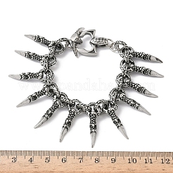 Bracelets à breloques en acier inoxydable 304&nbsp;BJEW-D385-02AS