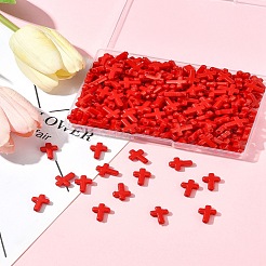 200 Stück undurchsichtige Acrylperlen&nbsp;SACR-FS0001-40A