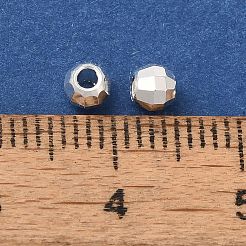 Perline di distanziatore in ottone&nbsp;KK-O133-013F-S