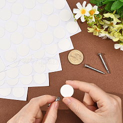 5 Blatt Papier selbstklebende Schraubenlöcher Abdeckkappen Aufkleber&nbsp;DIY-SP0006-20