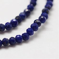 Natürliche Lapislazuli Perlenstränge&nbsp;G-P270-2mm-19
