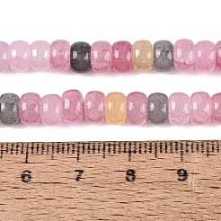 Colliers de perles de verre teintées à effet ombré&nbsp;GLAA-Q106-05A-A14