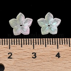 Gefärbte und erhitzte Glasperlenkappen&nbsp;GLAA-Z019-02D