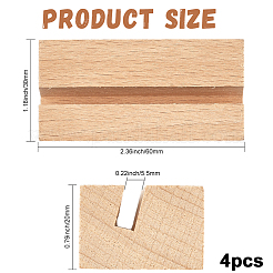 Porte-cartes en bois&nbsp;ODIS-WH20014-02A-01