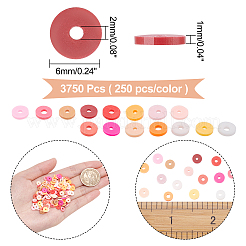 3750 Stück flache&nbsp;CLAY-AR0001-20