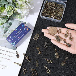 78 pz 13 stili pendenti in lega di stile tibetano&nbsp;FIND-SC0006-81