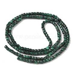 Natur Malachit Perlen Stränge&nbsp;G-D306-B01-2x2mm