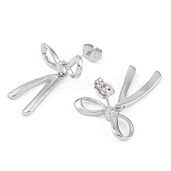 Pendientes de latón para mujer&nbsp;EJEW-S225-03P