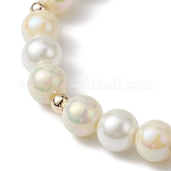 Braccialetti con ciondoli a forma di ape smaltati in lega&nbsp;BJEW-JB09996