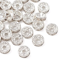 Messing Strass Zwischen perlen&nbsp;RB-YW0001-04D-01S