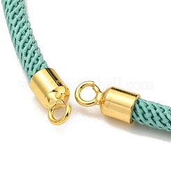 Fabrication de bracelets en cordons de nylon adaptés aux breloques de connecteur&nbsp;AJEW-P116-02G-13