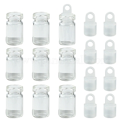 30 Stück Glas-Anhänger-Dekoration mit leerer Flasche&nbsp;CON-YW0001-78