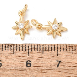 Ottone micro spianare pendenti zirconi&nbsp;KK-A279-22G