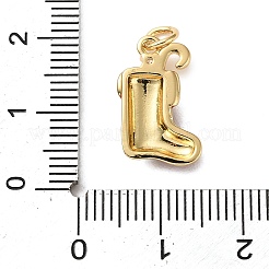 Ottone micro spianare pendenti zirconi&nbsp;KK-I383-01G-04