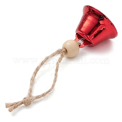 3 pendentif décoratif en forme de cloche en fer&nbsp;HJEW-JM02489
