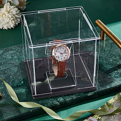 Uhrenständer aus transparentem Acryl&nbsp;ODIS-PH0001-90