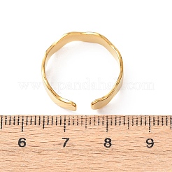 Offene Manschettenringe aus 304 Edelstahl für Damen&nbsp;RJEW-K309-16G