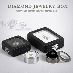 Scatole regalo di gioielli in lega&nbsp;OBOX-WH0007-17A
