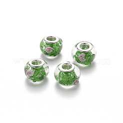 Handgemachte glasperlen murano glas großlochperlen&nbsp;LPDL-N001-M-08