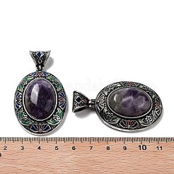 Natürlichen Amethyst Edelsteinanhänger&nbsp;FIND-A041-01AS-05