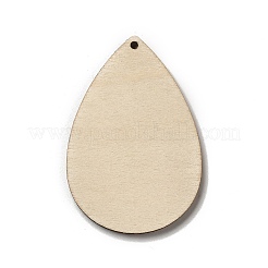 Große Anhänger aus einseitig bedrucktem Holz&nbsp;LS-WOOD-H102-04D