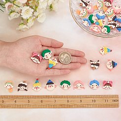 32pcs 8 cabochons en résine de style&nbsp;CRES-SC0002-30