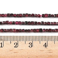 Natürlicher Granat Perlen Stränge&nbsp;G-RM25319-A02-2x2mm