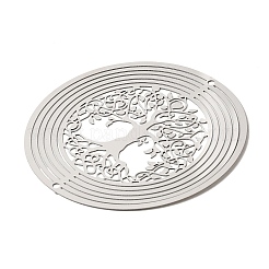 Lebensbaum 201 Edelstahl 3D drehbarer Hängewindspinner&nbsp;STAS-C166-05P