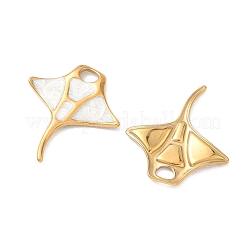 304 Edelstahl-Emaille-Anhänger&nbsp;STAS-Q119-10C-G